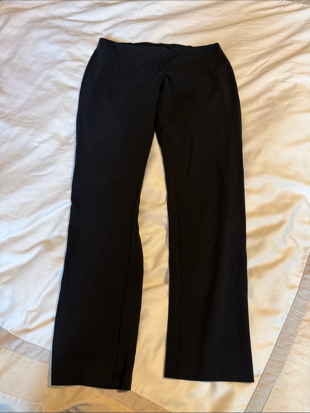 Eileen Fisher Black Straight Leg Pants